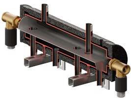 Elterm Kolektor Rozdzielacz KRE 2D 40kW